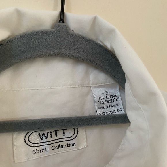 WITT VINTAGE FLORAL EMBROIDERED WOMENS BUTTON DOWN BLOUSE LONG SLEEVE SIZE 8 - Picture 4 of 7